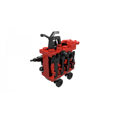 LEGO BHV Garage: Gereedschapskar (rood)_1